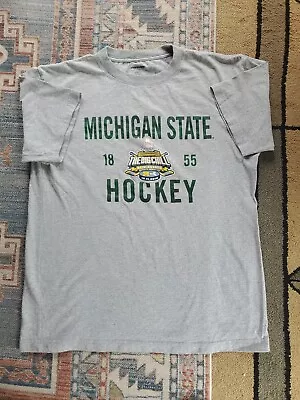 Men's Pre-owned Size Large Michigan State Hockey Shirt • $8