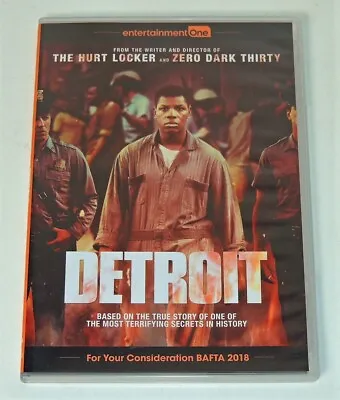 £4.95 • Buy Detroit - Kathryn Bigelow - For Your Consideration BAFTA Awards Screener DVD