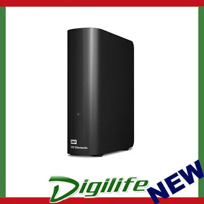 Western Digital WD Elements Desktop 22TB USB 3.0 3.5  External Hard Drive -Black • $1090