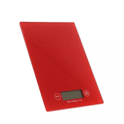 Glass Electronic Digital Kitchen Scales Portable Scale Food Weight 1g To 5kg • $17.99