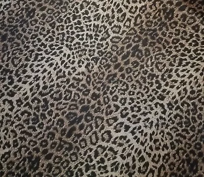 Leopard Cheetah Vintage Wax Print Fabric 100 % Cotton Choose Your Cut By Meter • $23