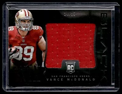 2013 Panini Rookie Vance McDonald 24/25 San Francisco 49ers #39 • $2.99