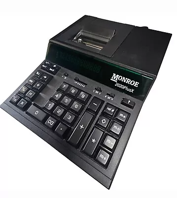 Monroe Systems For Business 2020plusx Black Desktop Calculator • $69.99