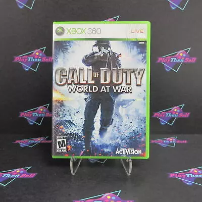 Call Of Duty World At War Xbox 360 - Complete CIB • $27.95