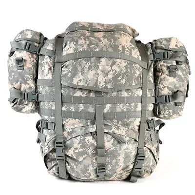 USGI MOLLE II ACU Large Field Pack Rucksack Complete W/ Sustainment Pouches • $35.99