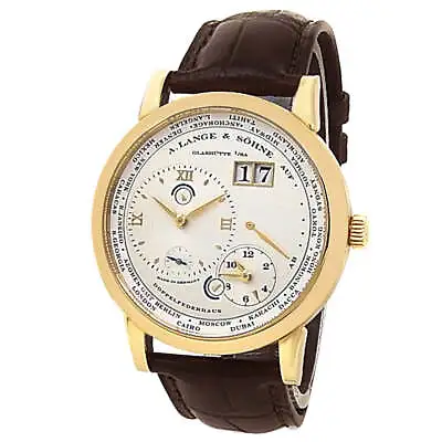 A.Lange & Sohne Lange 1 Time Zone 18k Yellow Gold Champagne Men's Watch 116.021 • $30990