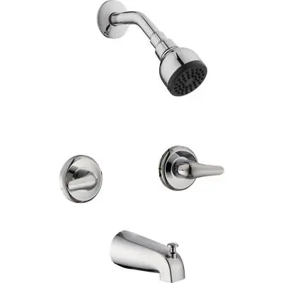 Glacier Bay Aragon 2-Handle 1-Spray Tub And Shower Faucet Chrome 1002910927 • $35.50