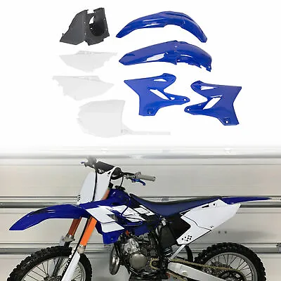 Restyle Plastic Kit Set 2018 Style Blue For Yamaha YZ125 YZ250 2002-2014 • $101