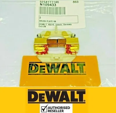 £14.89 • Buy Genuine Dewalt Carbon Brush Set N109433 To Fit Dcd785 Dcd735 Cordless Drills