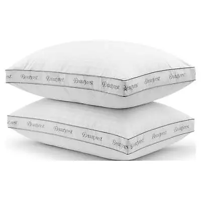 Beautyrest Signature Gusset Bed Pillow 2 Pack Standard/Queen Memory Foam • $49.99