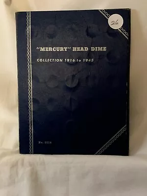 1916 - 1945 Mercury Dime Set (W/1921) • $159.99