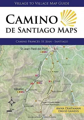 Camino De Santiago Maps Camino Frances: St Jean - Santiago • £12.39