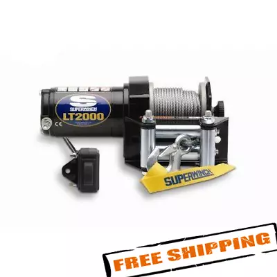 Superwinch 1120210 ATV LT Series 2000 Lbs Electric Winch With Wire Rope • $132.84