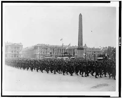 Americanssoldiers MarchingplazaPlace De Le ConcordeliberationParis1944 • $9.99