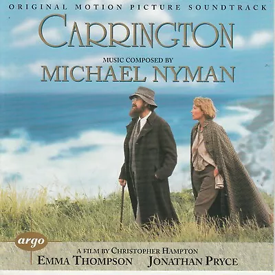 CARRINGTON  Original Soundtrack Score By Michael Nyman  Cd • £2.99