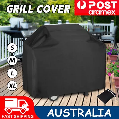 BBQ Cover 2/4/6 Burner Waterproof Outdoor Gas Charcoal Barbecue Grill Protector • $15.69