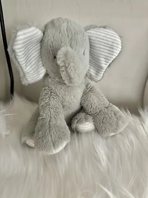 Carters Child Of Mine Musical Gray Elephant Plush Wind Up Stuffed Animal Lullaby • $11.98