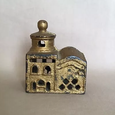 Vintage Cast Iron A.c. Williams Mosque Domed Building Still Coin Bank  • $34.95