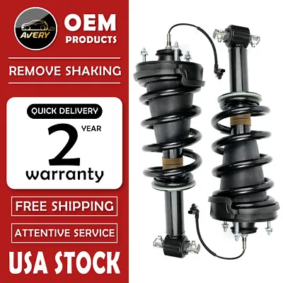 $219.29 • Buy 2x Front Shock Absorber Strut Assys For Chevy Tahoe Suburban Magnetic 84176631 