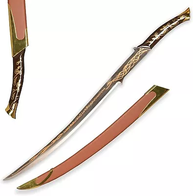 Movie Replica Sword Arwen Princess Elves Sword W/Sheath Cosplay /Free Wall Stand • $99.35