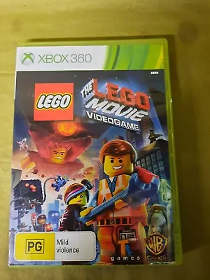 The Lego Movie Videogame Microsoft Xbox 360 Game W/manual • $6.50