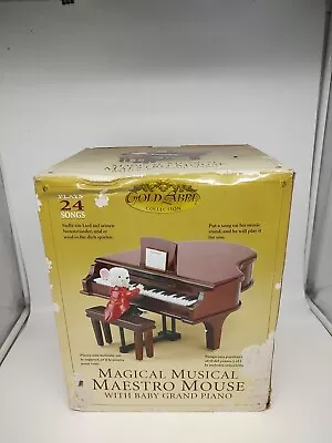 Magical Musical Maestro Mouse With Baby Grand Piano Gold Label Collection • $159.99