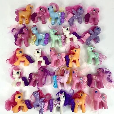 My Little Pony MLP 2008-2009 McDonald's Lot Of 25 Ponies Mini Doll Toy Figure • $29.43