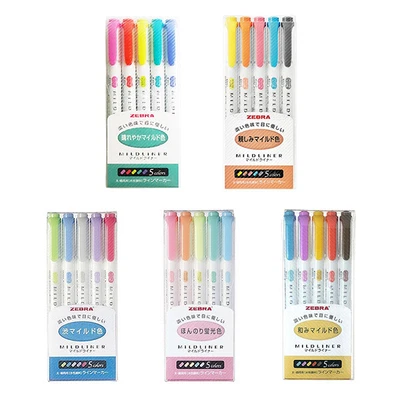 $59.50 • Buy Zebra Mildliner Double-Sided Pastel Color Highlighter - 25 Color Full Set 