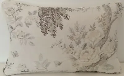 12  X 18  LAURA ASHLEY  NEW BELVEDERE  FABRIC TRUFFLE CUSHION COVER  PIPED • £14.99