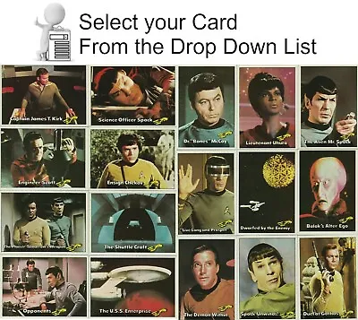 $1.99 • Buy 1976 Star Trek TOPPS Trading Cards EX+ To EX/NM-Your Choice 88 Cards/22 Stickers