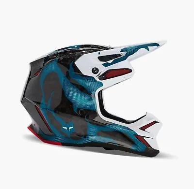 Fox Racing V3 RS Withered Helmet Multi Color 31363-922 • $649.95