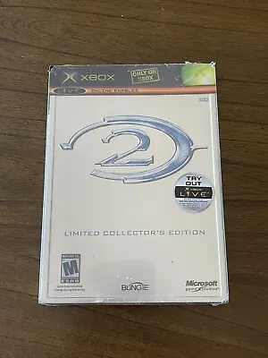 Halo 2 Limited Collector’s Edition Steelbook Sealed Microsoft Xbox 360 NIB • $225