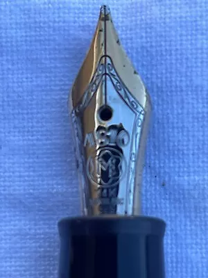 Montblanc Fountain Pen 14K 585 4810 Meisterstütz • $330