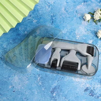 $25.72 • Buy 6 In 1 Micro Needles Roller Kit Derma Roller Microdermabrasion Titanium Micro