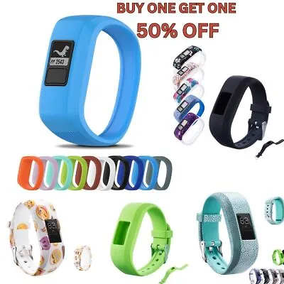 For GARMIN Replacement VIVOFIT JR JR 2 Band Strench Wrist Strap Fitness Band • $6.99