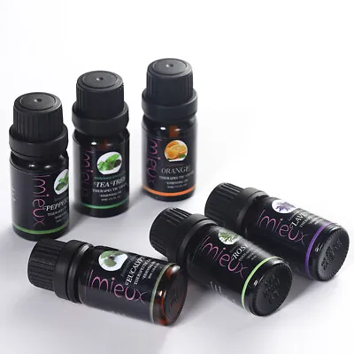 Premium 100% Essential Aromatherapy Oils Gift Set Therapeutic Fragrance Set 10ml • £8.16