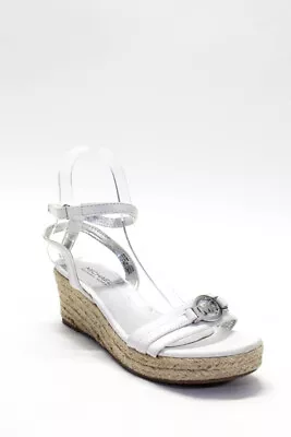 Michael Michael Kors  Womens Naomi Leather Sandals White Size 4 • $2.99