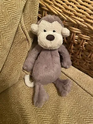 £13.99 • Buy Jellycat Small Bashful Monkey 21cm Soft Toy Cuddly Teddy Plush Chimp (a1)