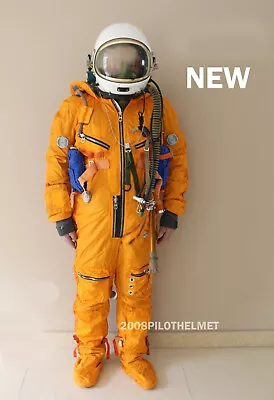 Russia SPACESUIT FLIGHT HELMET AIRTIGHT ASTRONAUT  FLYING SUIT P-5# 5# • $1999.90