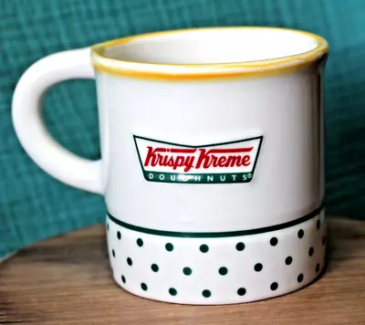 Krispy Kreme Donut Mug Cup W Hidden Donut Inside Retro Design Advertising Secret • $12