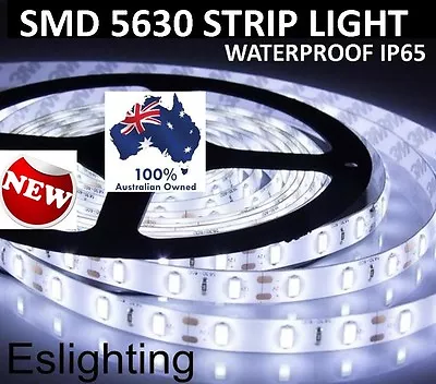 5m Flexible Bright Led Strip Lights 12v Waterproof 5630 Smd Cool White 300 Leds • $17.78