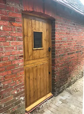 Pine Stable Door Made-to-Measure - STANDARD STYLE FULL MORTICE AND TENON JOINTS • £425