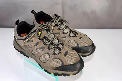 Merrell Walnut Mens Preowned  Waterproof Hiking Shoes Size: 11-11/2 • $28.95
