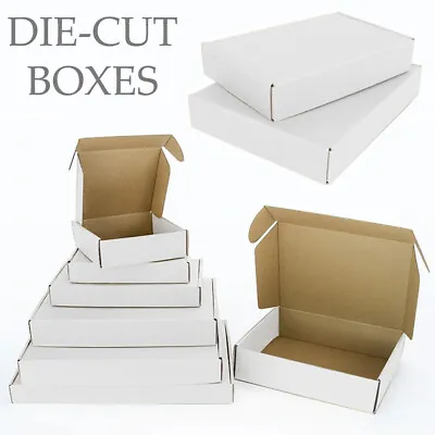 Small Parcel & Medium Postal For Royal Mail Shipping Cardboard Die Cut Boxes • £5.49