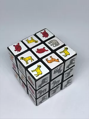 1980' Vintage Wonderful Puzzler Animal Rubik's Cube Rare Find • $25.99