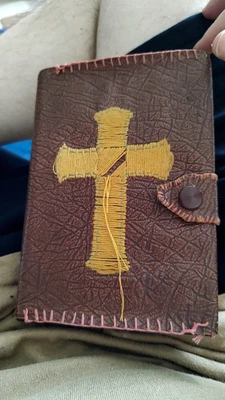 £74.99 • Buy Antique Old Bible New+Old Eyre And Spottiswoode Bound Cover Stitching