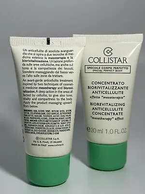 Collistar Biorevitalizing Anticellulite Concentrate 30ml Cream Mesotherapy • £3.99