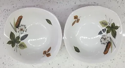 2 Vintage 1960's Midwinter Staffordshire Riverside 6 Inch 18 Cm Bowls   • £7.50