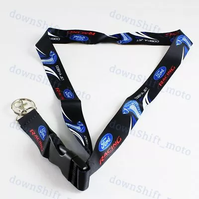 Lanyard Keychain 2008 2010 2011 2012 For Ford Racing Mustang Shelby Cobra Jet • $7.50