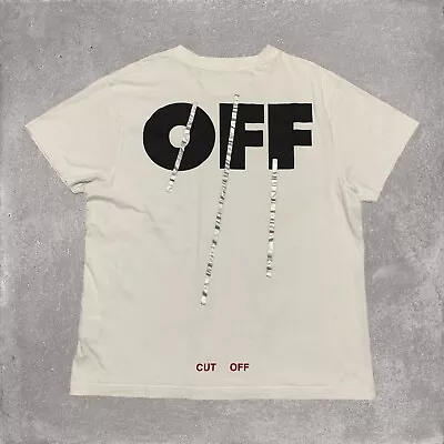 Off White Small Silver Off White Tee Virgil Abloh • £80